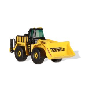 Tonka - Metal Movers Combo Pack Series 2 - Bulldozer and Front Loader , Yellow, Unisex Children