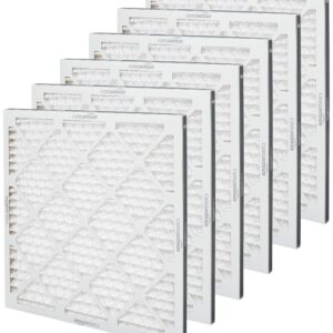 Amazon Basics Merv 11 AC Furnace Air Filter - 20'' x 20'' x 1'', 6-Pack