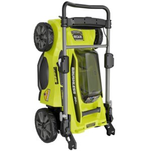 RYOBI Lawn Mower 20 in. 40-Volt Lithium-Ion Brushless Cordless Walk Behind