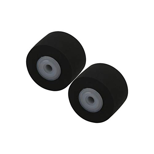 10x6.5x1.5mm Black Rubber Bearing Roller Guide Pulley Bearing Wheel Pinch Roller