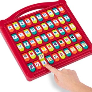 Battat – French Alphabet Toy For Learning – 50 Pop-Up Flaps – Letters, Words, Numbers, Colors, Shapes – Educational Toy For Toddlers, Kids – 3 Years + – Alphabet Cache-Cache