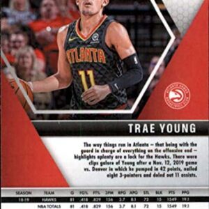 2019-20 Panini Mosaic #182 Trae Young Atlanta Hawks NBA Basketball Trading Card