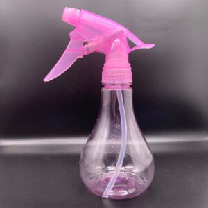 olycism avenoir mister spray bottle, 250ml adjustable spray storage container for hair, plant and home cleaning, pink