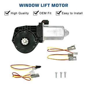 Power Window Lift Motor Replacement Compatible with Ford F150 F250 F350 Aerostar Front Left Window Regulator Motor Replace Part # 742-250 11M104