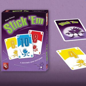 Capstone Games: Stick'Em Game, Classic Award-Winning, Fast & Simple Trick-Taking Card Game, Player with Most Points Wins, Ages 12 and Up