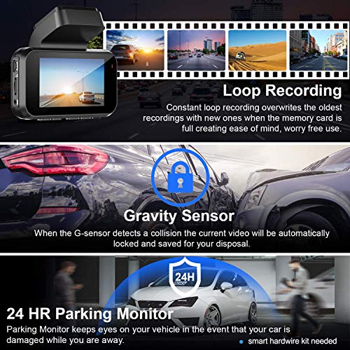 REXING V5 Dash Cam 4K Modular Capabilities 3840x2160@30fps UHD WiFi GPS Car Camera Recorder Night Vision,Loop Recording,Parking Monitor,Supercapacitor,Support 256GB Max,Voice Control (2021) (Dash Cam)