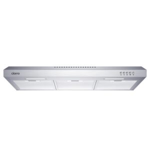ciarra ductless range hood 30 inch under cabinet hood vent for kitchen ducted and ductless convertible cas75918a