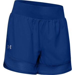 under armour womens locker woven short royal lg