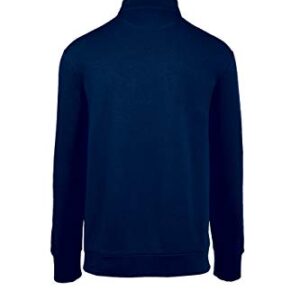 Mizuno MZ1 1/4 Zip Fleece Pullover, Navy, X-Large