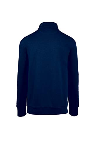 Mizuno MZ1 1/4 Zip Fleece Pullover, Navy, X-Large