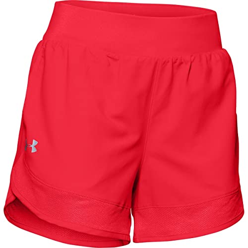 Under Armour Womens Locker Woven Short RED LG