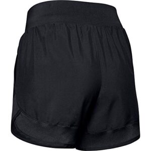 Under Armour Womens Locker Woven Short Black SM