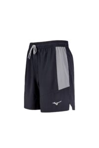 mizuno men's 7 inch volley short, black-shade, medium