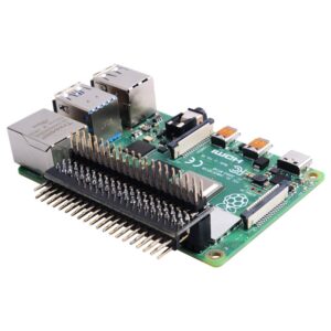 GeeekPi Micro Connectors 40-pin GPIO 1 to 2 Expansion Board for Raspberry Pi, 2 x 20-pin Strip Dual Male Header Double Row Straight GPIO Connector Pin Header Compatible with Raspberry Pi