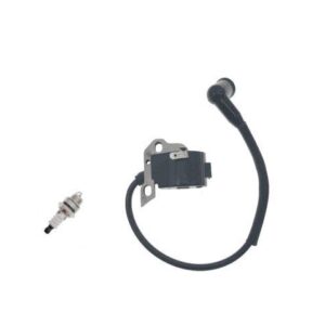 PARTSRUN #4203-400-1301 Ignition Coil with Spark Plug for STIHL BR400 BR340L BR400 BR380 BR 380 400 340 Leaf Blower ZF140-HHS