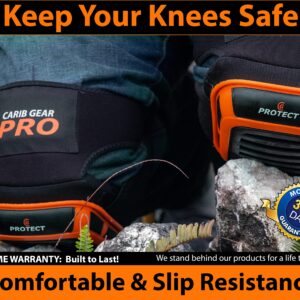 Knee Pads for Flooring and Roofing Work Kneepads With Soft Foam Padding Cushion, No-Slip Stabilizer, Double Straps Clip, For Professional Men And Women Cut resistance Glove Safety Glasses