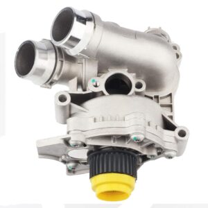 Dasbecan Aluminum Electric Engine Water Pump Assembly Replaces# 06H121026CQ 06H121026AB Compatible with Audi A3 A4 A5 A6 Q3 Q5 TT VW Beetle CC Eos GTI Jetta Passat Tiguan 2.0L 2.0T