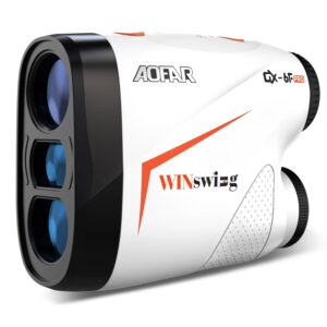 AOFAR GX-6F PRO Golf Rangefinder with Slope and Angle, Flag Lock with Pulse Vibration and Continuous Scan, 600 Yards Rangefinder for Distance Measuring, High-Precision Accurate Gift for Golfers