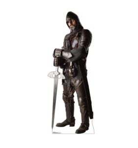 cardboard people knight in armor life size cardboard cutout standup