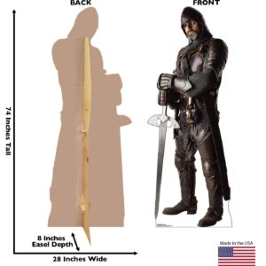 Cardboard People Knight in Armor Life Size Cardboard Cutout Standup