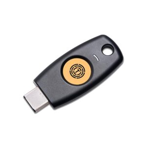 FIDO2 U2F Security Key Passkey Two-Factor Authentication (2FA) USB Key Pin+Touch (Non-Biometric) USB-C Type TrustKey T120