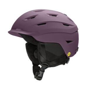smith optics liberty mips women's snow helmet - matte violet, large