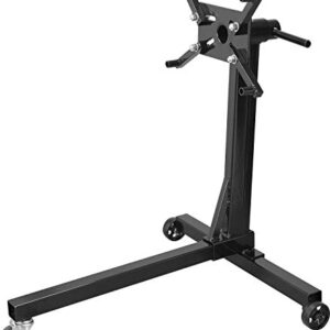 Torin AT23401B Steel Rotating Engine Stand with 360 Degree Rotating Head: 3/8 Ton (750 lb) Capacity, Black