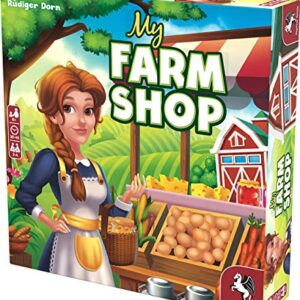 My Farm Shop - Game by Pegasus Spiele 2-4 Players – Games for Family – 30-45 Mins of Gameplay – Games for Family Game Night – Games for Kids and Adults Ages 8+ - English Version