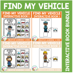 find my vehicle interactive book bundle