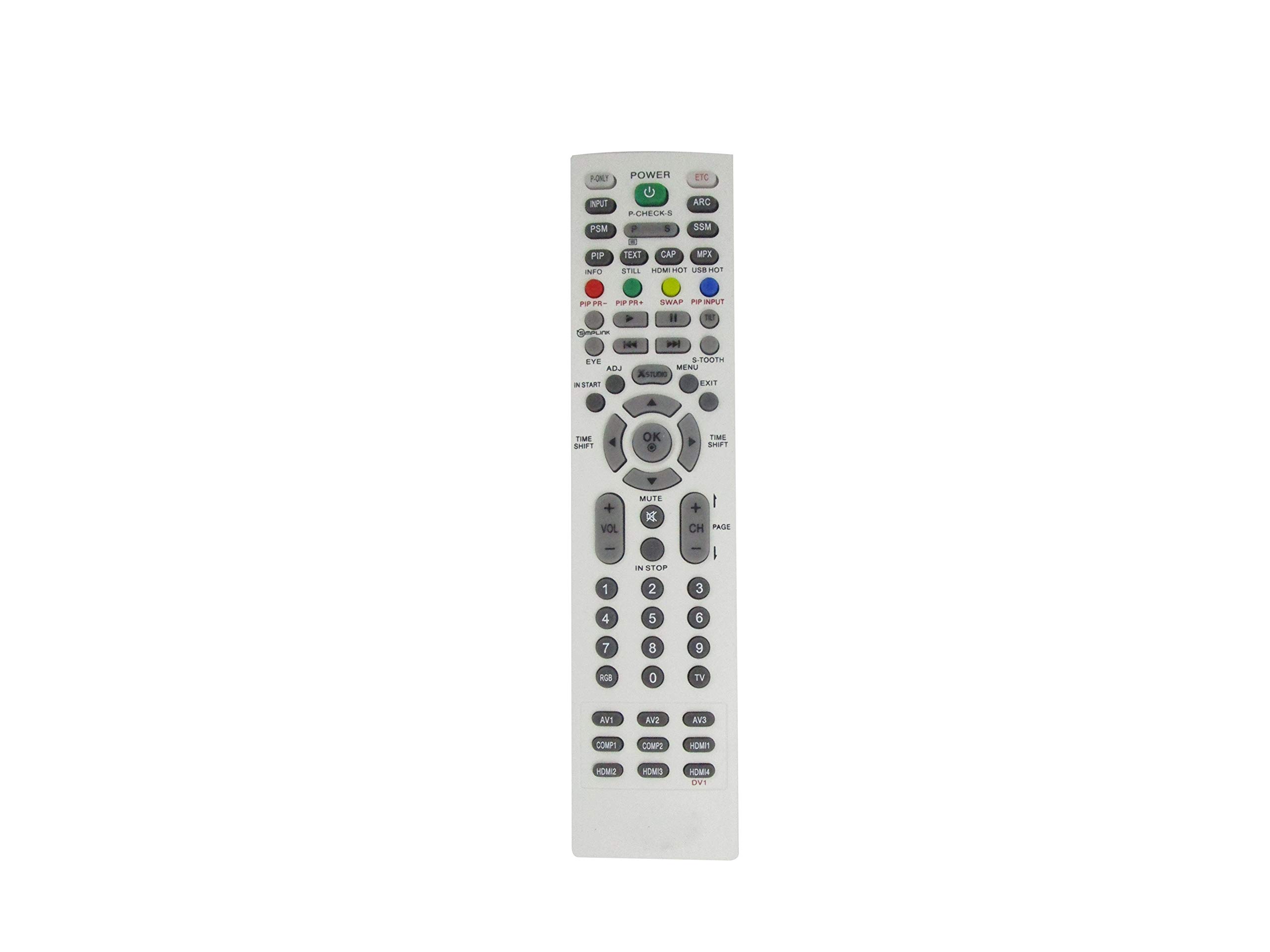 HCDZ Replacement Service Remote Control for LG MKJ39170828 24LV570M 28LV570M 32LV570M 43LV570M AKB73575301 LED LCD HDTV TV