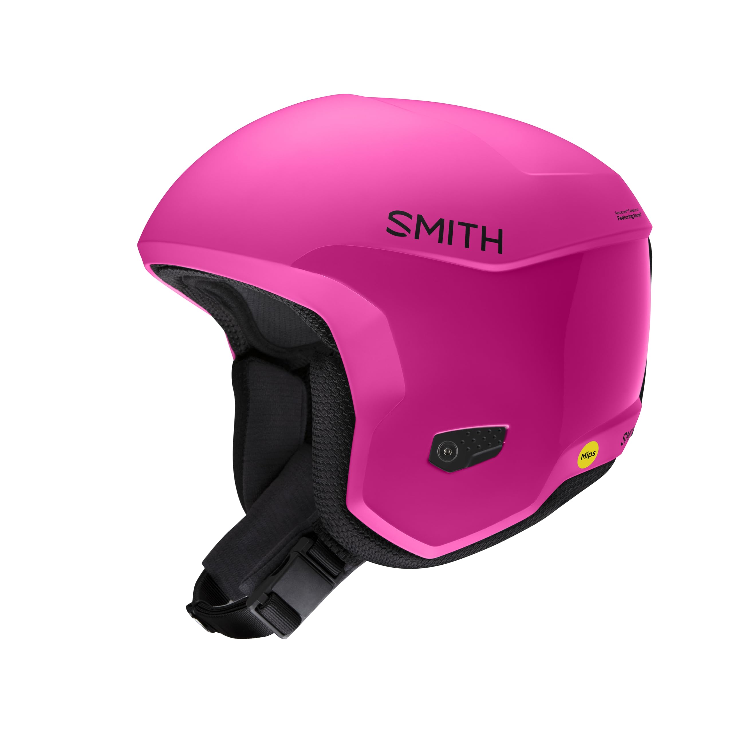 SMITH Icon Jr. MIPS Snow Helmet in Matte Pink, Size Youth Medium