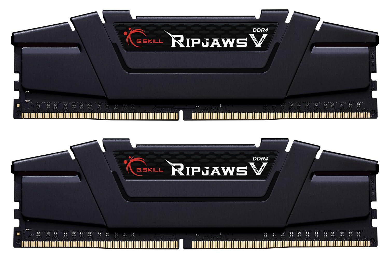 G.SKILL Ripjaws V Series (Intel XMP) DDR4 RAM 64GB (2x32GB) 3600MT/s CL18-22-22-42 1.35V Desktop Computer Memory UDIMM - Black (F4-3600C18D-64GVK)