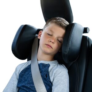 TOUCAN AUTO Headrest Pillows Universal Car Headrest Pillow/Car Neck Support. Car Seat Head Support for Toddler Carseat, Kids Car Sleeping and Car Travel Accessories for Adults or Kids