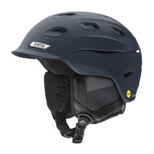 smith vantage mips snow helmet in matte french navy, size small
