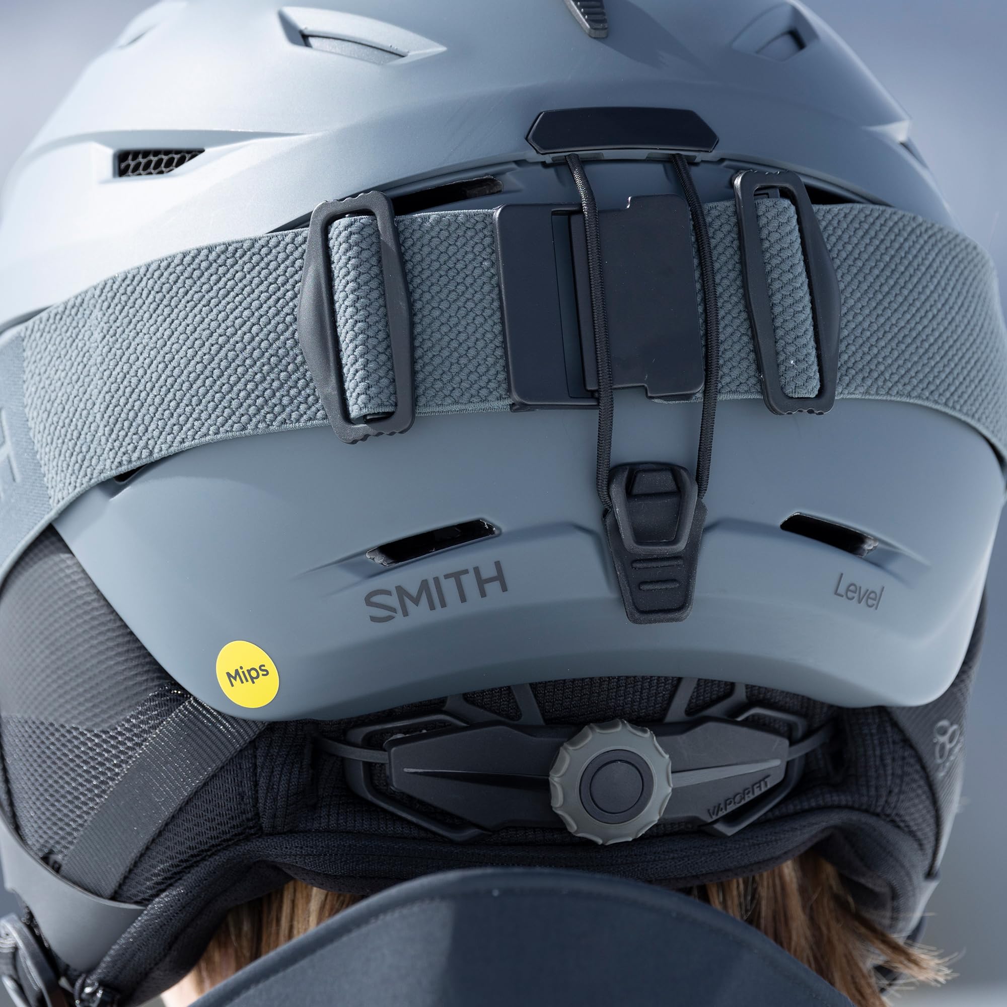 Smith Level Helmet for Men – Adult Snowsports Helmet with MIPS Technology + Zonal Koroyd Coverage – Lightweight Protection for Skiing & Snowboarding – Matte Black, Large