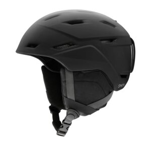 smith mission snow helmet in matte lava, size x-large