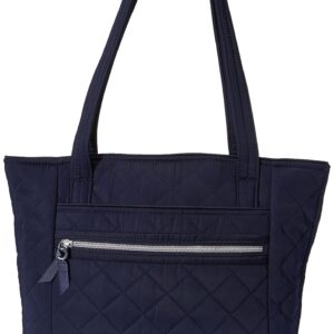 Vera Bradley Women's Performance Twill Small Tote Bag, Classic Navy, One Size