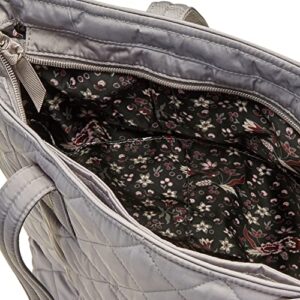 Vera Bradley Women's Performance Twill Vera Tote Bag, Classic Gray, One Size