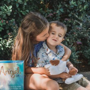 The Angel Gift Book Set: A Book Reminding Children That Angels are Watching Over Them, Baptism Gifts for Girls, Comfort Gifts, Comfort Book (Faith Version for Girls)