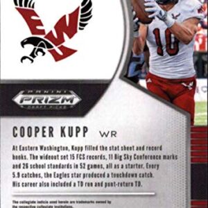 2020 Panini Prizm Draft Prizms Silver #19 Cooper Kupp Eastern Washington Eagles Football Trading Card