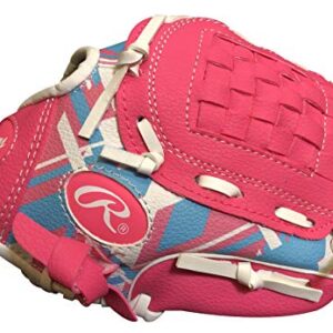 Rawlings | REMIX T-Ball & Youth Baseball Glove | Right Hand Throw | 9" | Pink