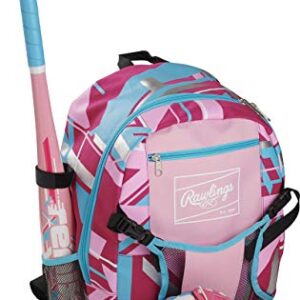 Rawlings | REMIX T-Ball & Youth Baseball Glove | Right Hand Throw | 9" | Pink