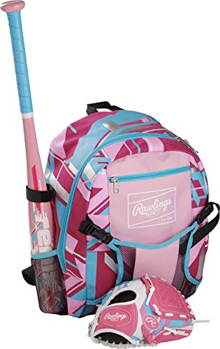 Rawlings | REMIX T-Ball & Youth Baseball Glove | Right Hand Throw | 9" | Pink