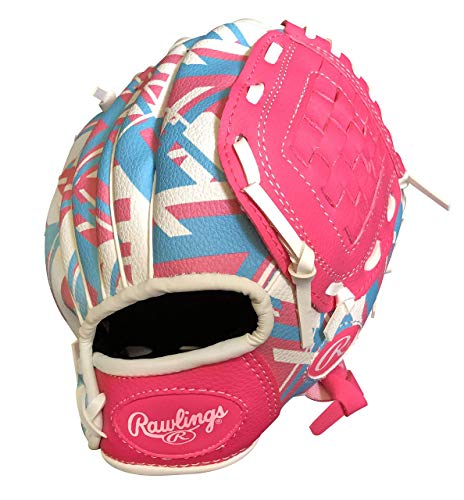 Rawlings | REMIX T-Ball & Youth Baseball Glove | Right Hand Throw | 9" | Pink