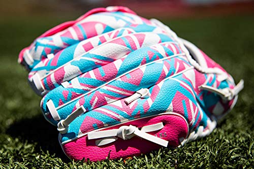 Rawlings | REMIX T-Ball & Youth Baseball Glove | Right Hand Throw | 9" | Pink