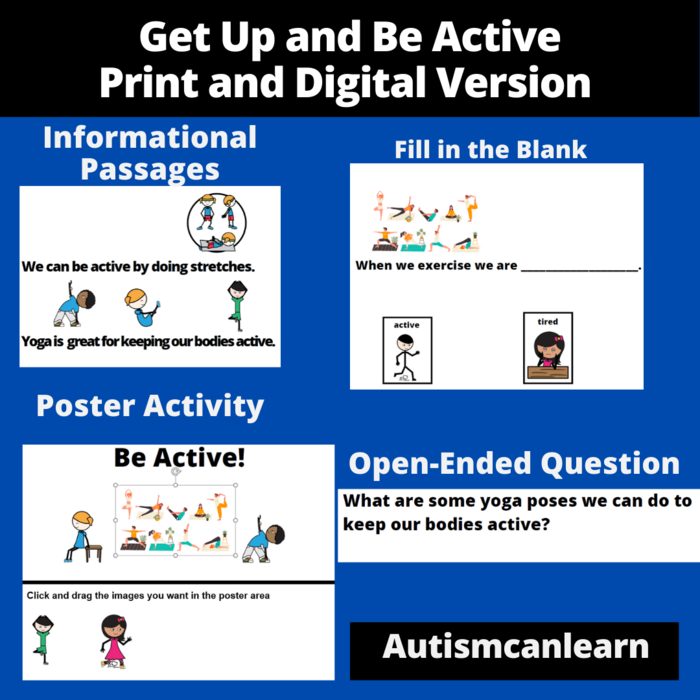 Get up and Be Active, print and digital version