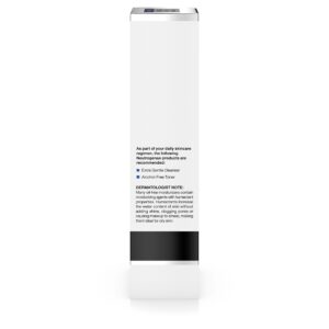 Neutrogena Oil-Free Daily Facial Moisturizer for Sensitive Skin, Ultra-Gentle & Lightweight Moisturizers Free of Fragrances & Dyes, 4 fl. oz