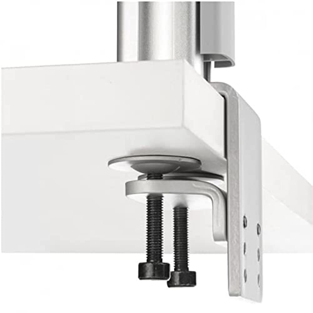 Atdec Dual Stack Heavy Monitor Desk Mount - Flat and Curved up to 49in - VESA 75x75, 100x100