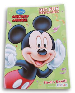 activity books mickey mouse ''that's swell!'' coloring 80 pages