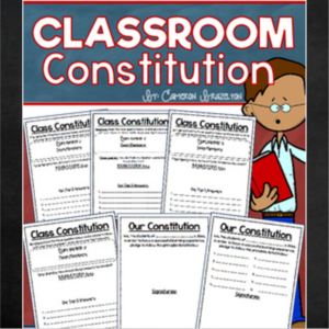 create your own classroom constitution activity
